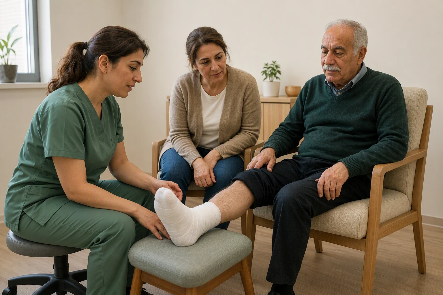 درمان زخم پای دیابتی چقدر طول میکشد؟
